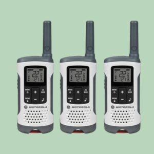 Motorola 3 Pack FRS 25 Mile Range NOAA Vox Radios