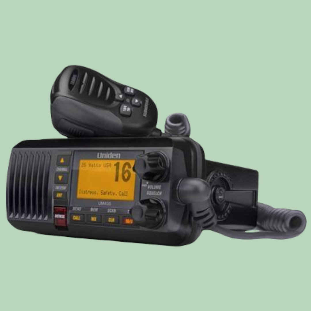 Uniden 25 Watt Marine Radio Black